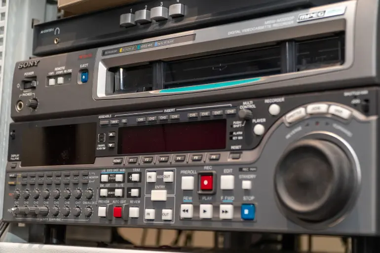 Sony Videorekorder von vorne