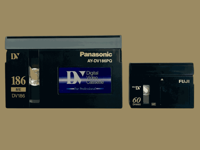 miniDV, DV Kassetten Digitalisierung DV und miniDV Kassetten Muster