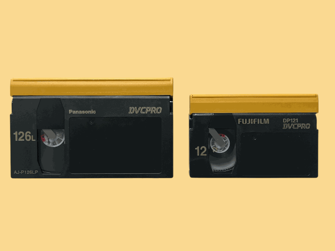 DVCpro Videokassette Digitalisierung DVC Pro Videokassetten Muster