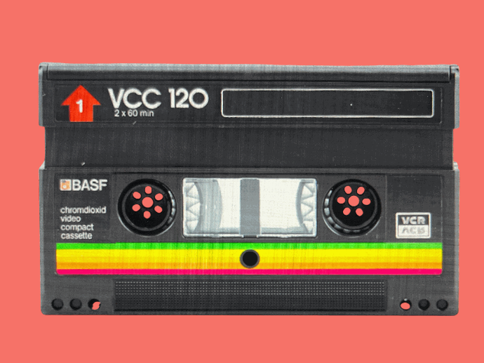 V2000 Videokassette Digitalisieren Video 2000 Videokassetten Muster