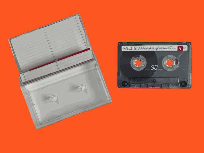 Wir digitalisieren Ihre Musik-Kassetten! MC Musikkassette Muster